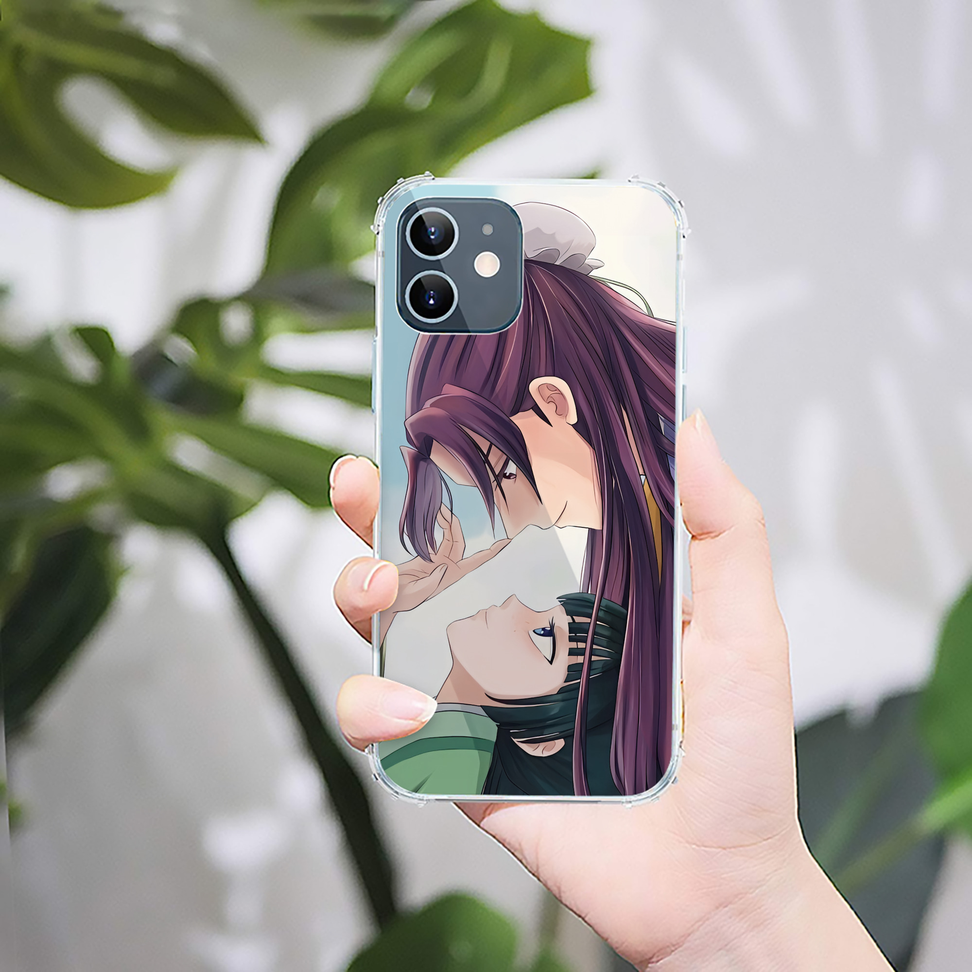 （画像用） 薬屋のひとりごと The Apothecary Diaries 【iPhone 12シリーズ対応】透明スマホケース（クリアソフトケース）
